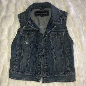 Denim vest